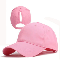 Tie Dye Ponytail Cap Women Sunscreen Dad Hat