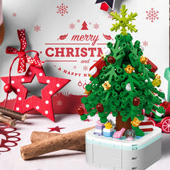 215pcs Building Blocks Christmas Tree Christmas Theme Christmas Gift