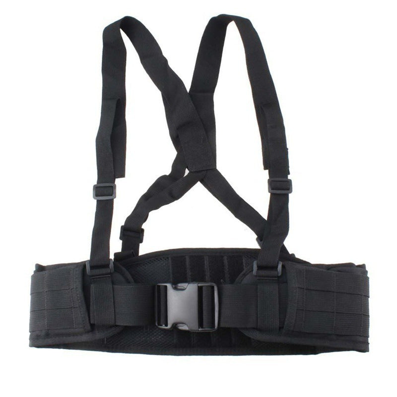 Tactical Molle Belt 1000D Nylon Soft Padded Adjustable Combat Girdle for Men