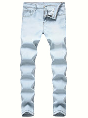 Men's Retro Style Straight Leg Jeans