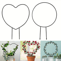 3pcs Plant Climbing Frame Green Plant Support Rack Potted Flower Frame