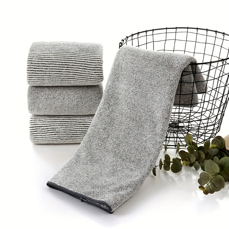 4pcs Soft Hand Towels Set Skin-friendly Face Towel Quick-drying Absorbent Towel