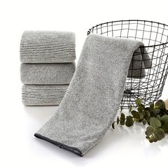 4pcs Soft Hand Towels Set Skin-friendly Face Towel Quick-drying Absorbent Towel