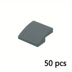 50pcs 2x2 Curved Bricks Gradient Colors Special Edition for Building Blocks