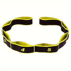 Digital Segmented Yoga Elastic Resistance Band Fitness Stretching Band