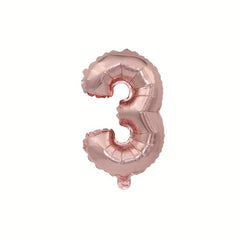 1pc Small Rose Golden Balloons Party Decor