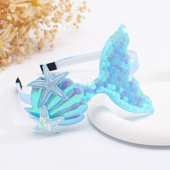 Mermaid Hair Clip Starfish Shell Hoop Hair Accessories