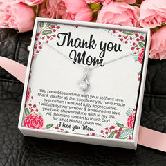 Sentimental Mom Gift From Daughter Mom Necklace Mom Birthday Gift From Daughter
