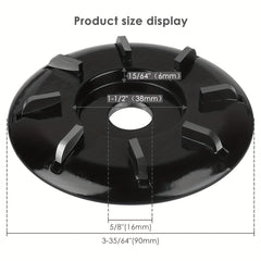 Wood Turbo Carving Disc Curve 8 Teeth