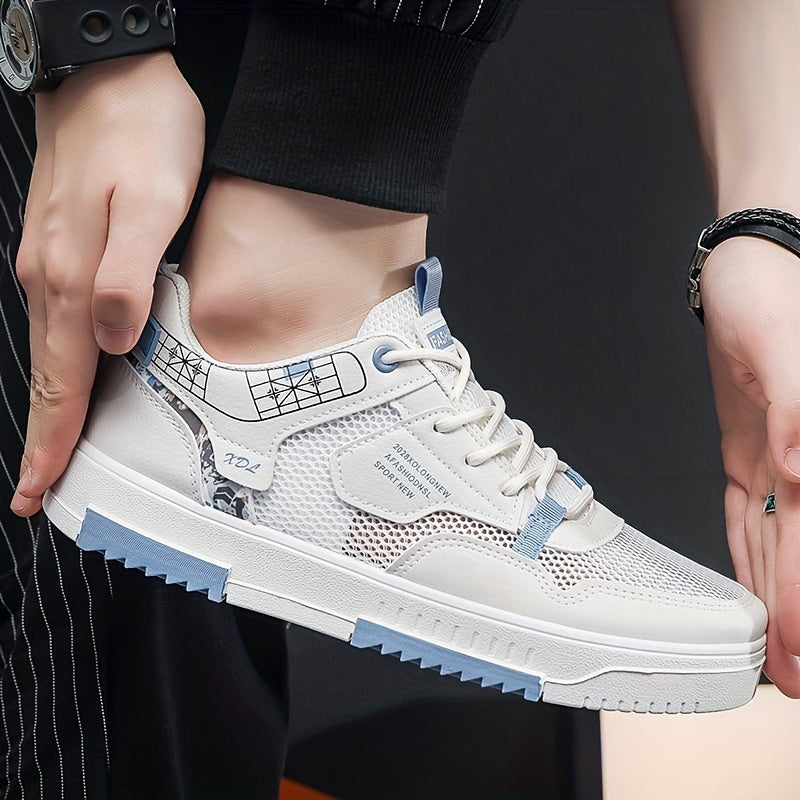 Men's Skate Shoes Breathable Non Slip Sneakers