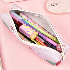 Cartoon Pencil Case Makeup Brush Storage Bag Travel Cosmetic Bag