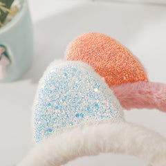 Cat Ears Plush Winter Earmuffs Outdoor Ear Warmer