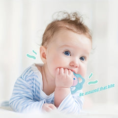 4pcs Baby Rattles Teether Toy Animal Shape Molar Biteable Safe Material