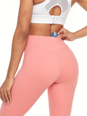 Women's Stretchy Flare Leg Yoga Pants Soft Casual Sports Pants