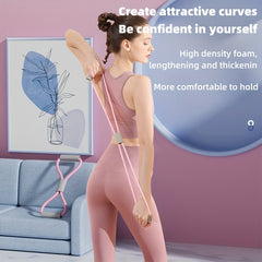 2pcs Leg Trainer Pelvic Floor Yoga Resistance Band