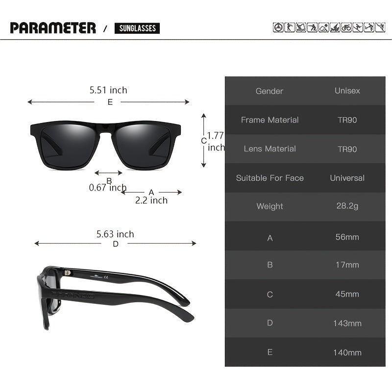 PARANOID Vintage Polarized Sunglasses P8816