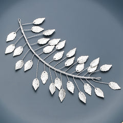 Golden Leaf Wedding Headband for Bridesmaid