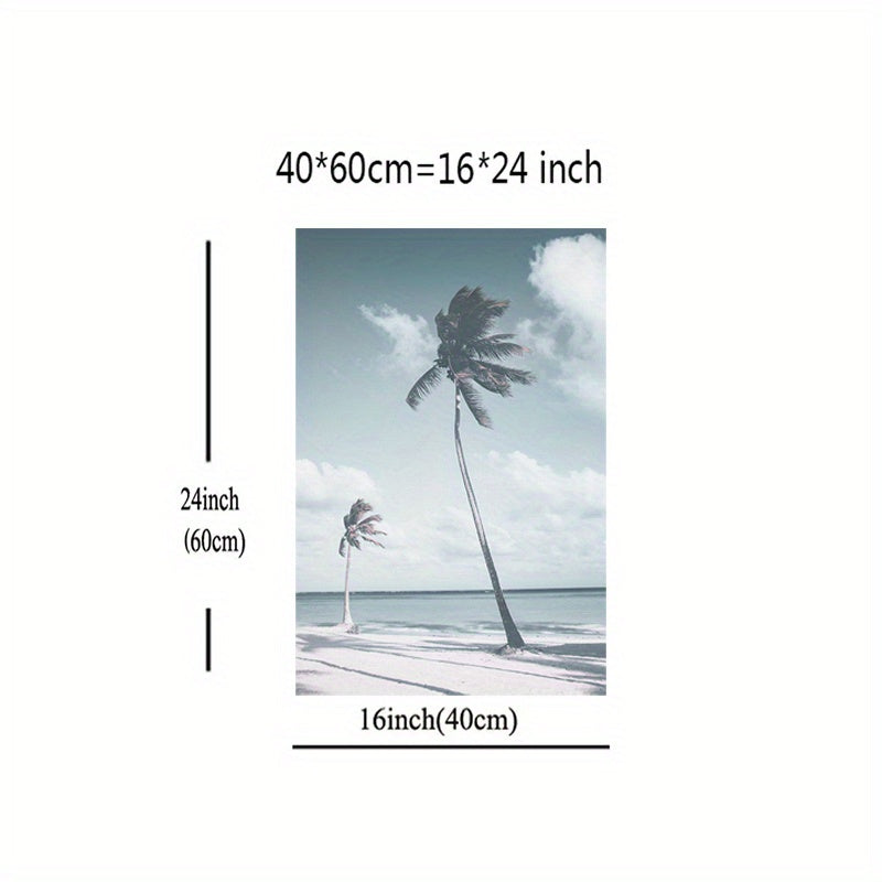 Tropical Coconut Palm Trees Wall Decor