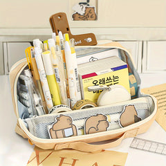 Large Capacity Pencil Bag Stationery Storage Box