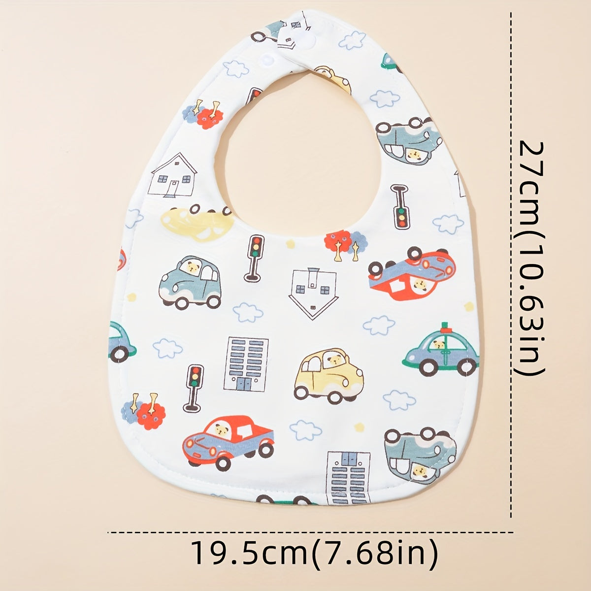 2pcs U Shaped Newborn Bibs Waterproof Anti dirty Bibs