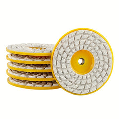 2pcs 4 Inch 100mm Diamond Wet Dry Polishing Pad for Stone Quartz Marble Granite