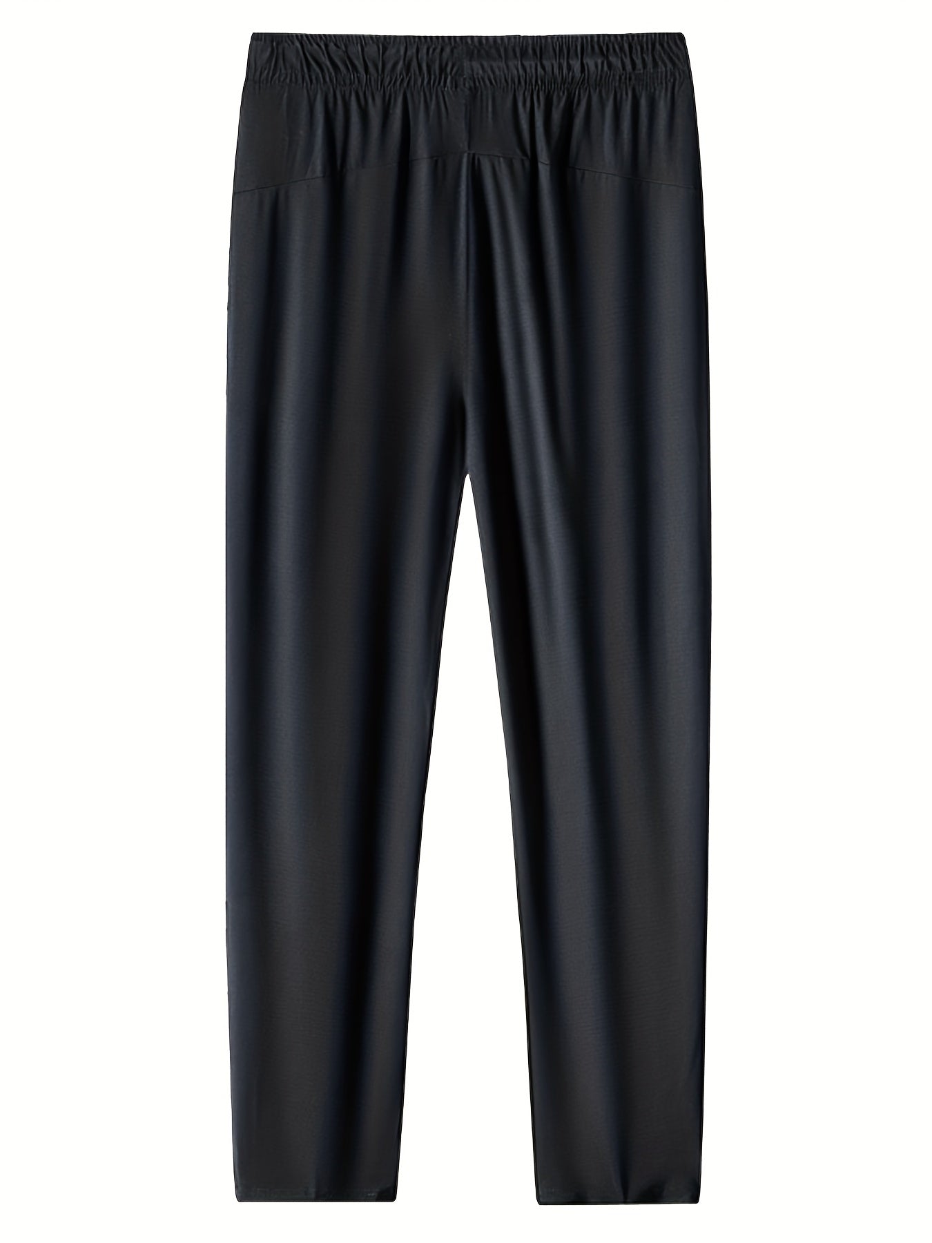 Men's Zipper Pockets Joggers Casual Stretch Sweatpants