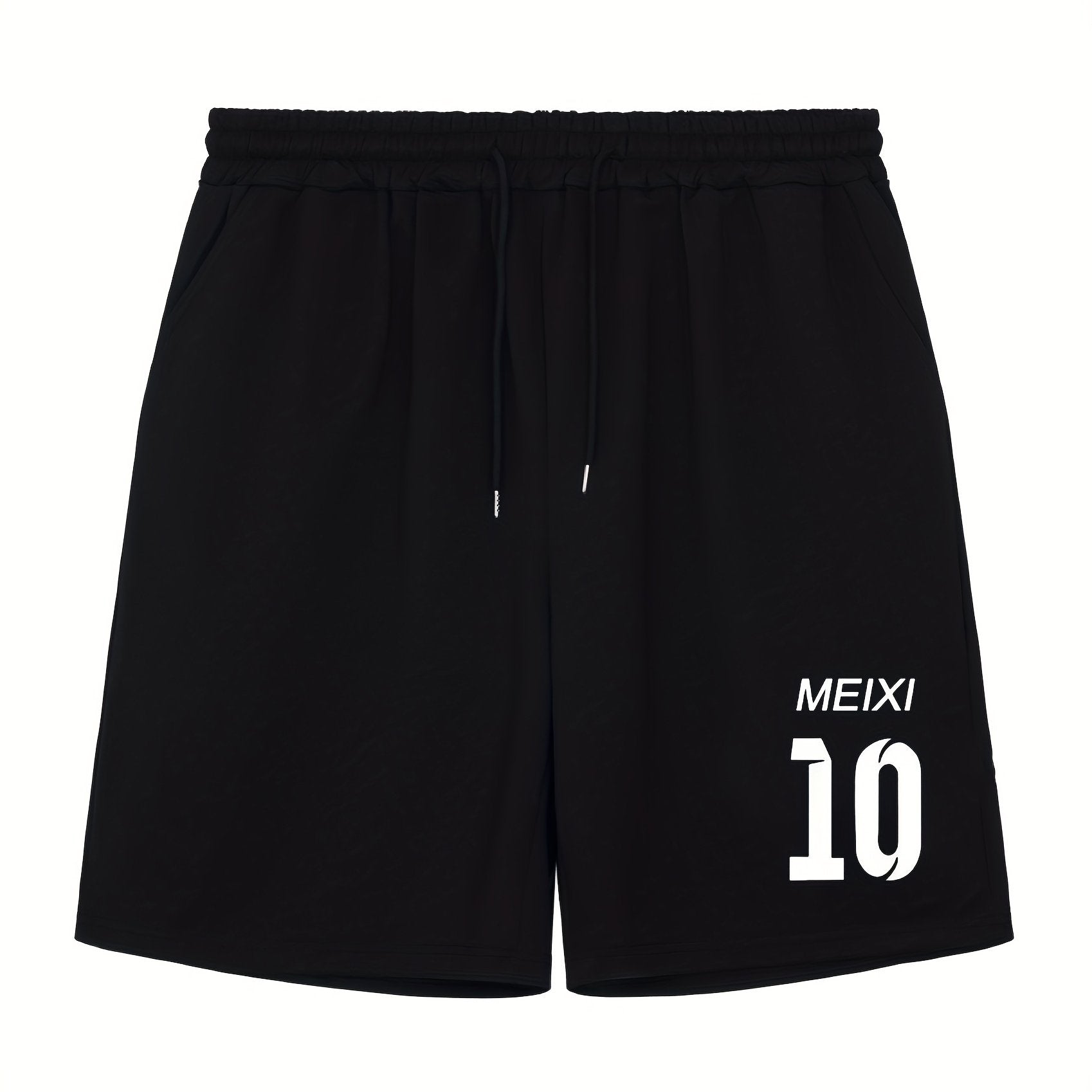 Men's Active Workout Shorts Stretch Drawstring Sports Shorts