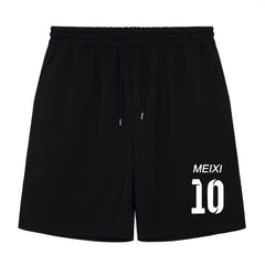 Men's Active Workout Shorts Stretch Drawstring Sports Shorts