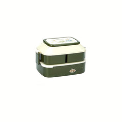 950ML Double Layer Portable Lunch Box Microwave Safe Leakproof Food Container