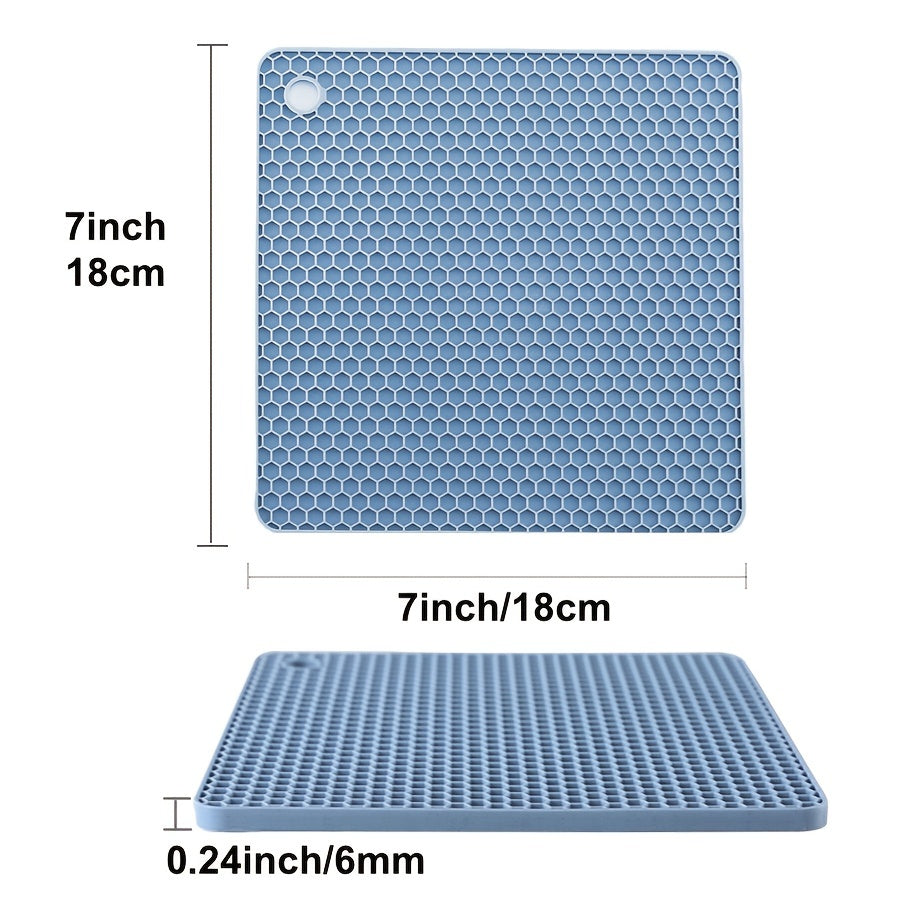 Silicone Honeycomb Trivet Mat Heat Insulation Pot Holder