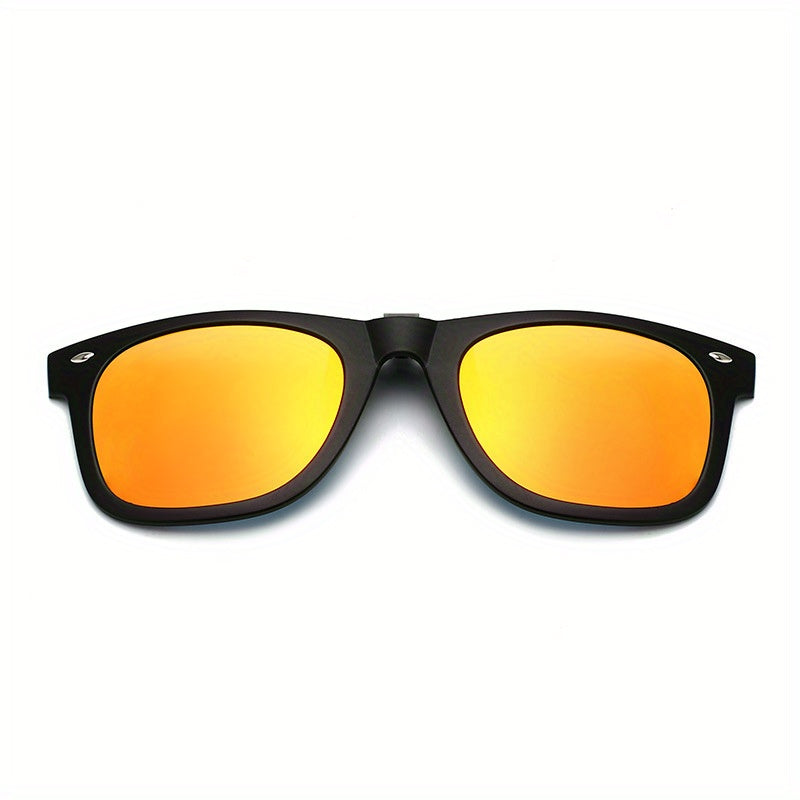 Men's Polarized Clip On Sunglasses UV Protection Anti Glare Driving Glasses