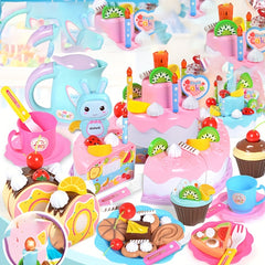 House Toy Cake Cutting Set for Girls Pretend Play