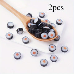 2Pcs Sushi DIY Mini Kitchen Japanese Simulation Food Accessories