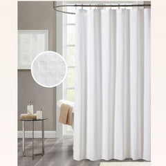 Machine Washable Water Repellent Shower Curtain for Bathroom