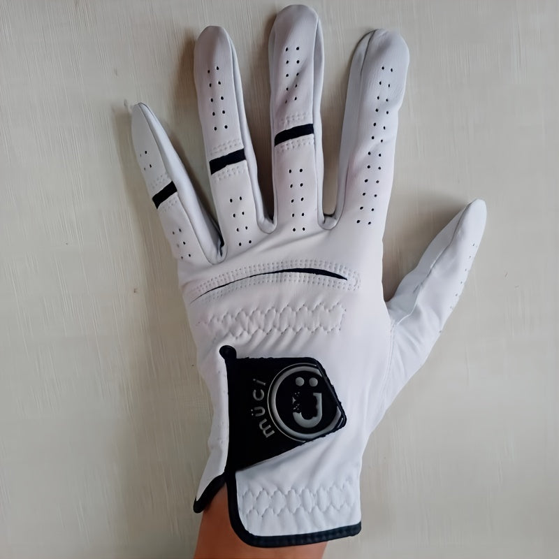 Soft and Breathable Left Hand Golf Gloves Slip Resistant