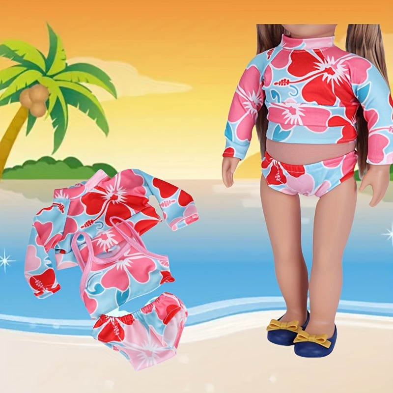 45-72cm Doll Clothes & Accessories, Princess Dress, Swimsuits, Santa Outfit
