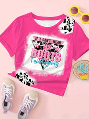IF I CAN'T WEAR MY BOOTS I AIN'T GOING T-shirt