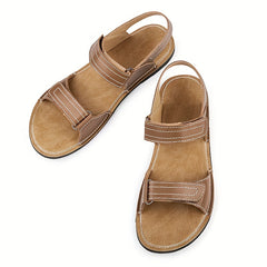 Men's Non Slip Sandals Hook And Loop Beach Shoes
