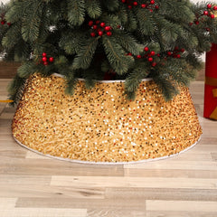 Sequin Christmas Tree Skirt Decoration