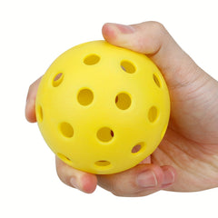 HUAEN 6pcs Outdoor 40 Hole Pickleballs High Durable Indoor USAPA Pickleball Ball