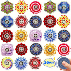 20pcs Fidget Spinner Mini Toys Party Favors Supplies Kids Adults Easter Birthday