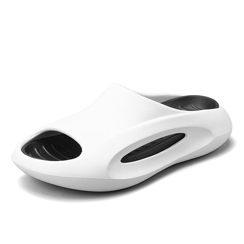 Men's Pillow Slides Casual Non Slip Slippers Open Toe Shoes