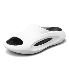 Men's Pillow Slides Casual Non Slip Slippers Open Toe Shoes