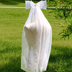 Long Wedding Veil with Bow & Comb Bridal Veil for Brides