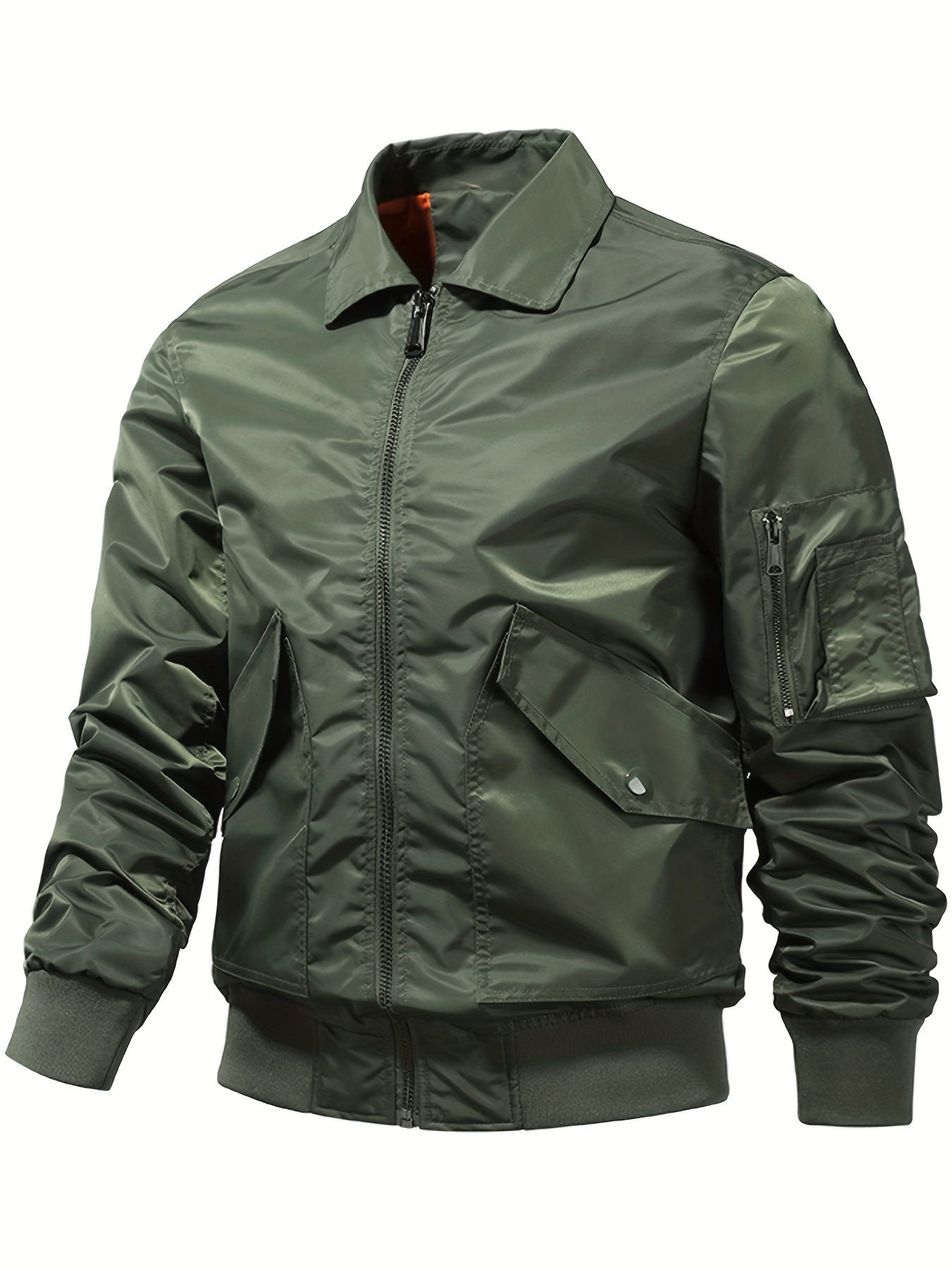 Men's Windproof Motorcycle Jacket for Spring and Autumn
