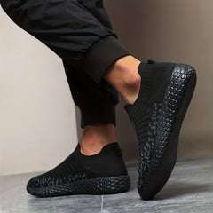 Men's Lightweight Slip on Athletic Shoes Breathable Walking Sneakers