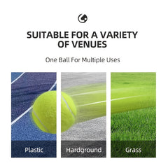 12pcs High Resilience Tennis Balls and Racket Overgrips Set