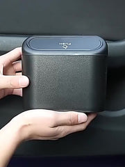 Car Door Side Storage Bin Hanging Storage Bin With Lid Seat Back Storage Box