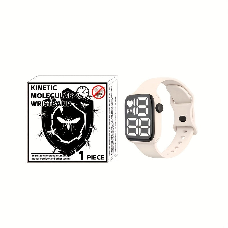 Touch Screen Square Sports Watch with Essential Wristband