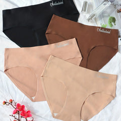 4pcs Comfy & Stretchy Intimates Panties Women's Lingerie